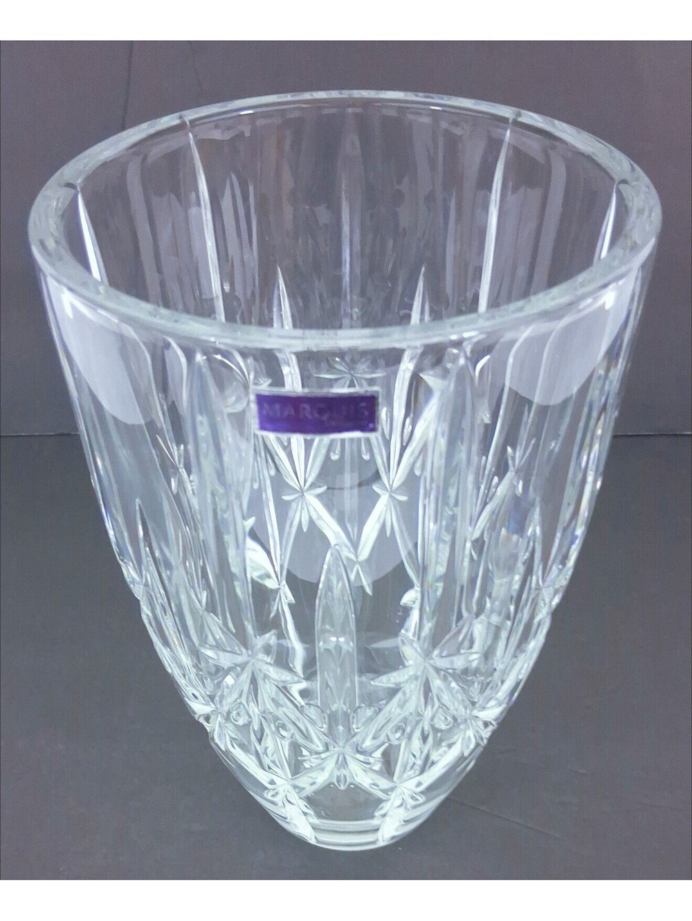 SPARKLE Crystal Vase 23cm/9in Marquis by WATERFORD Made In Germany 6609118240019